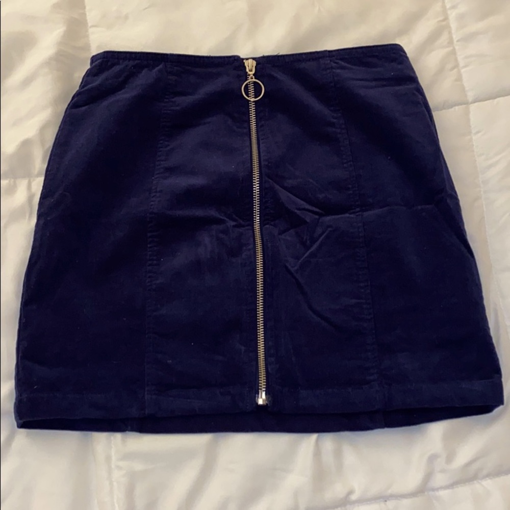 Front zip up skirt from Forever 21!